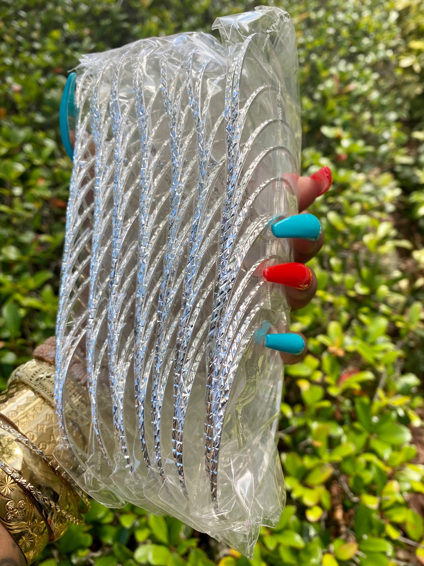 84pcs Silver Bangles Bundle 7,6,5,4.....2mm