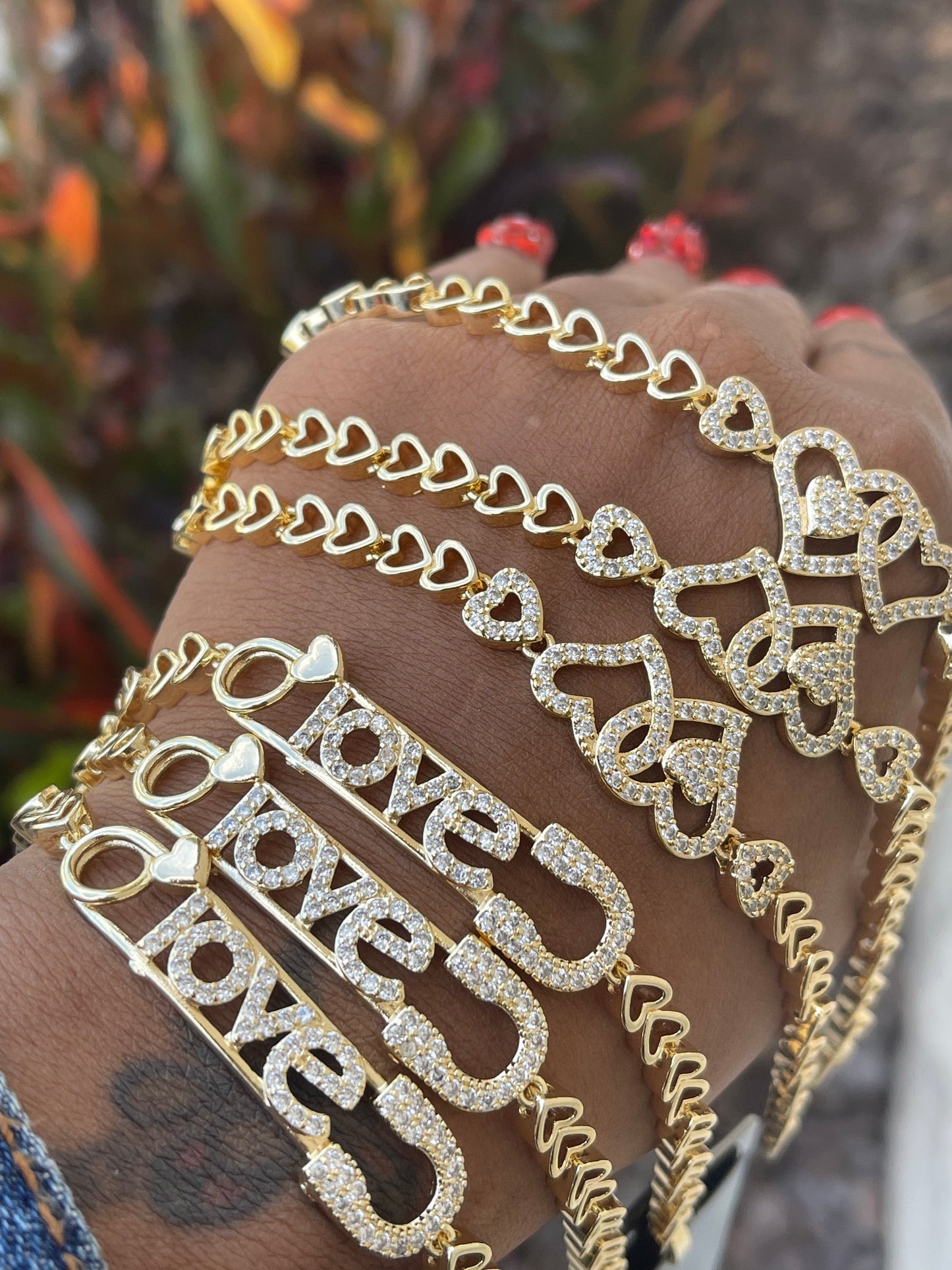 Valentines Bracelets Fits 5.5/6