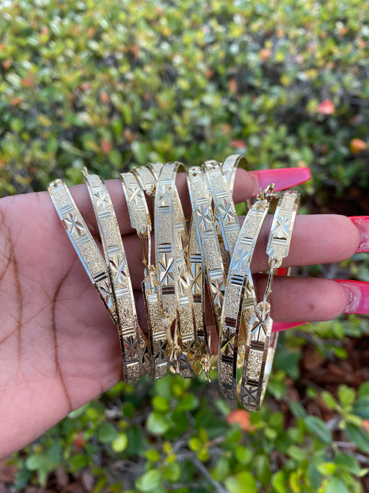 12 Pair GF Earrings
