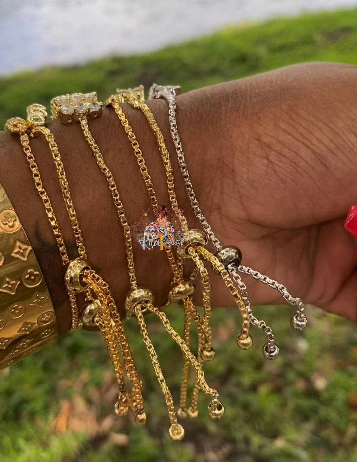 Hawt Gurl Summer Adjustable Indian Tennis Bracelets
