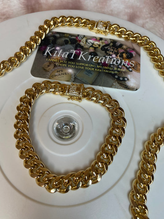 Cuban Rhinestone Set