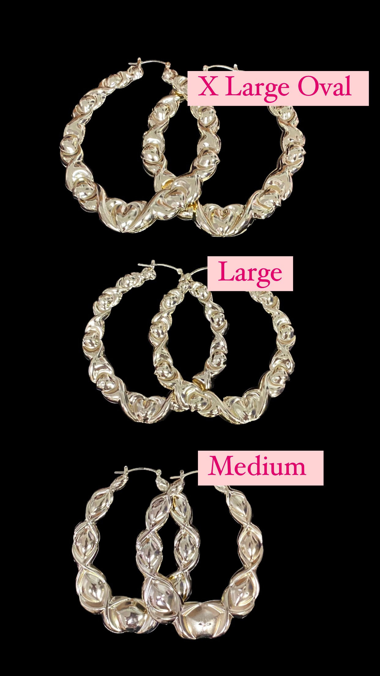 XOXO XLarge Oval.