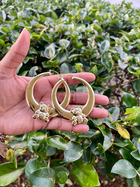 Teddy Bear Large Earrings... Wholesale/Retail