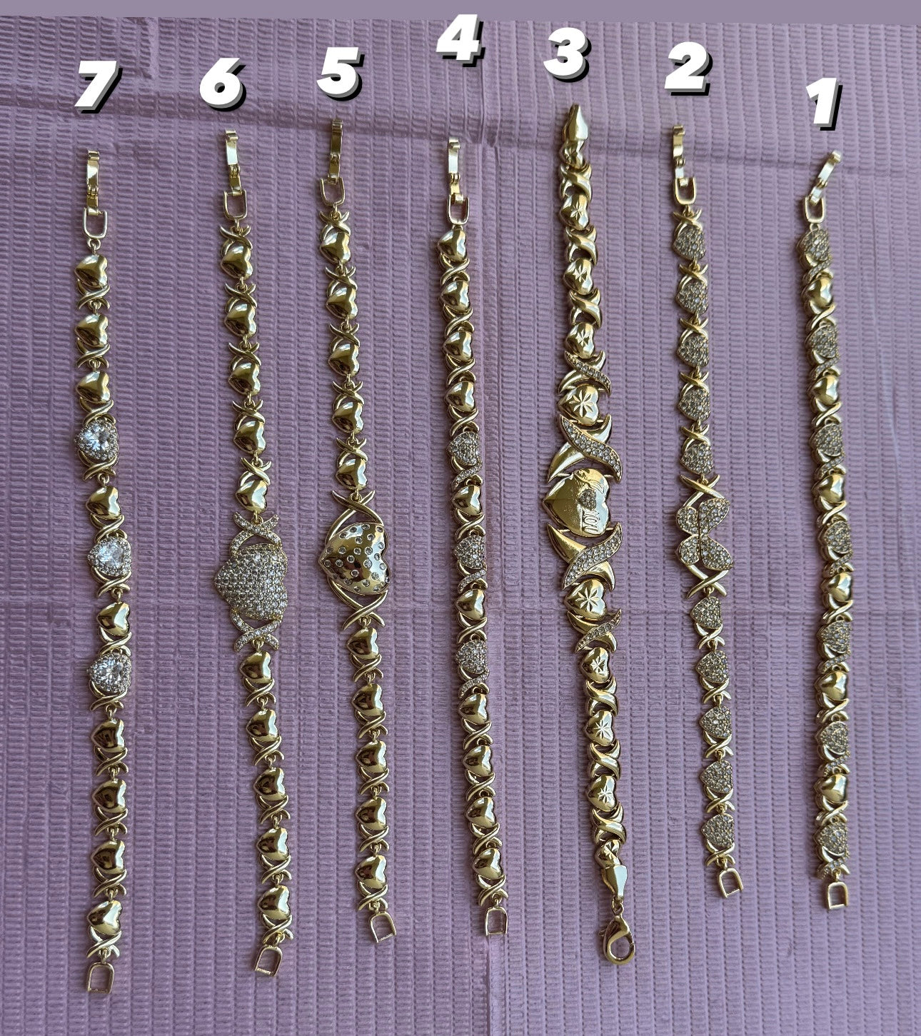 Retail Heart/XO Bracelets