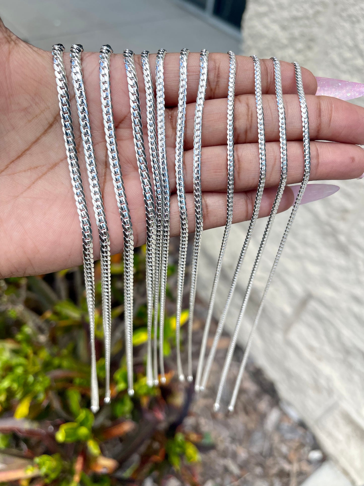 Miami Cuban Variety Anklets