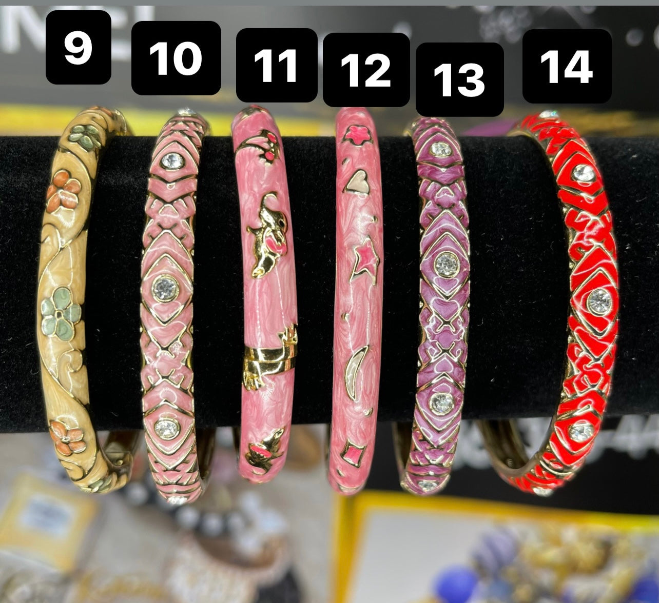 Summer Enamel Bangles Retail