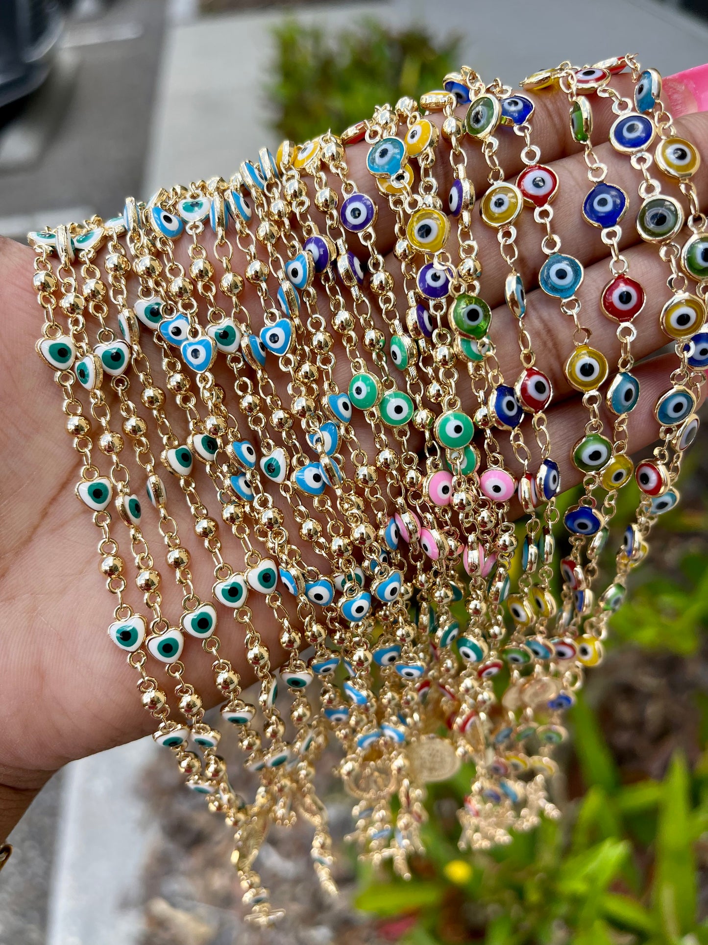 Rosary Evil Eye 🧿 Necklaces