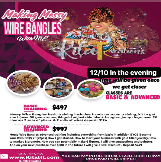 Messy Wire & BYOB Class 🎉