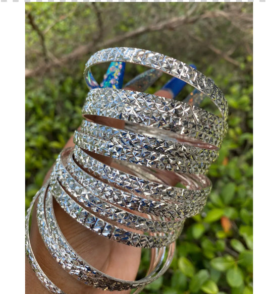 Size 7,6,5,4/6mm…..12pcs wholesale  silver