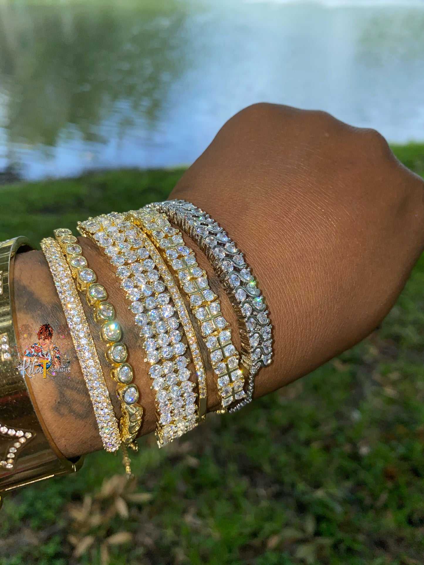 Hawt Gurl Summer Adjustable Indian Tennis Bracelets