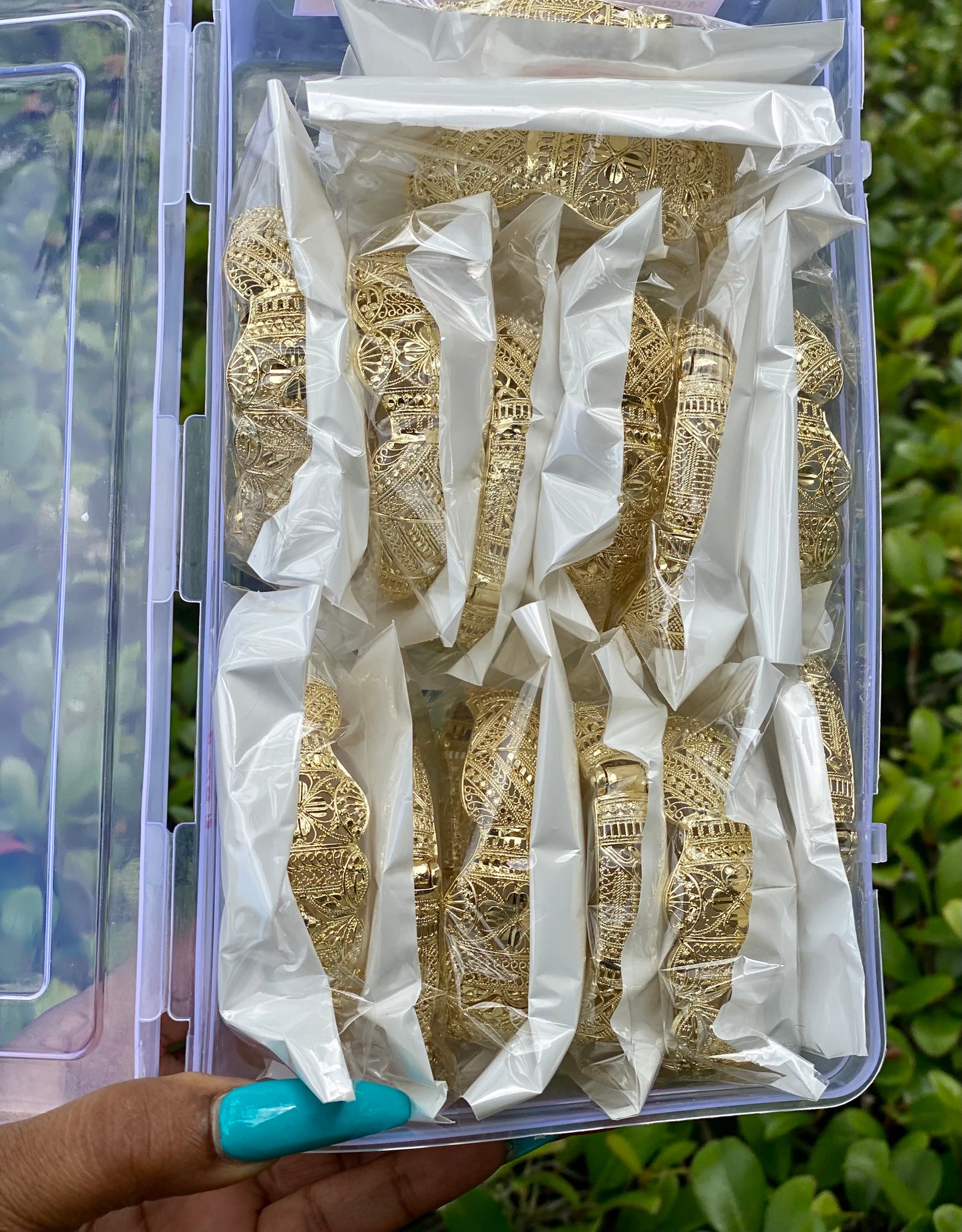 16 Gold Cuff Bangles Wholesale
