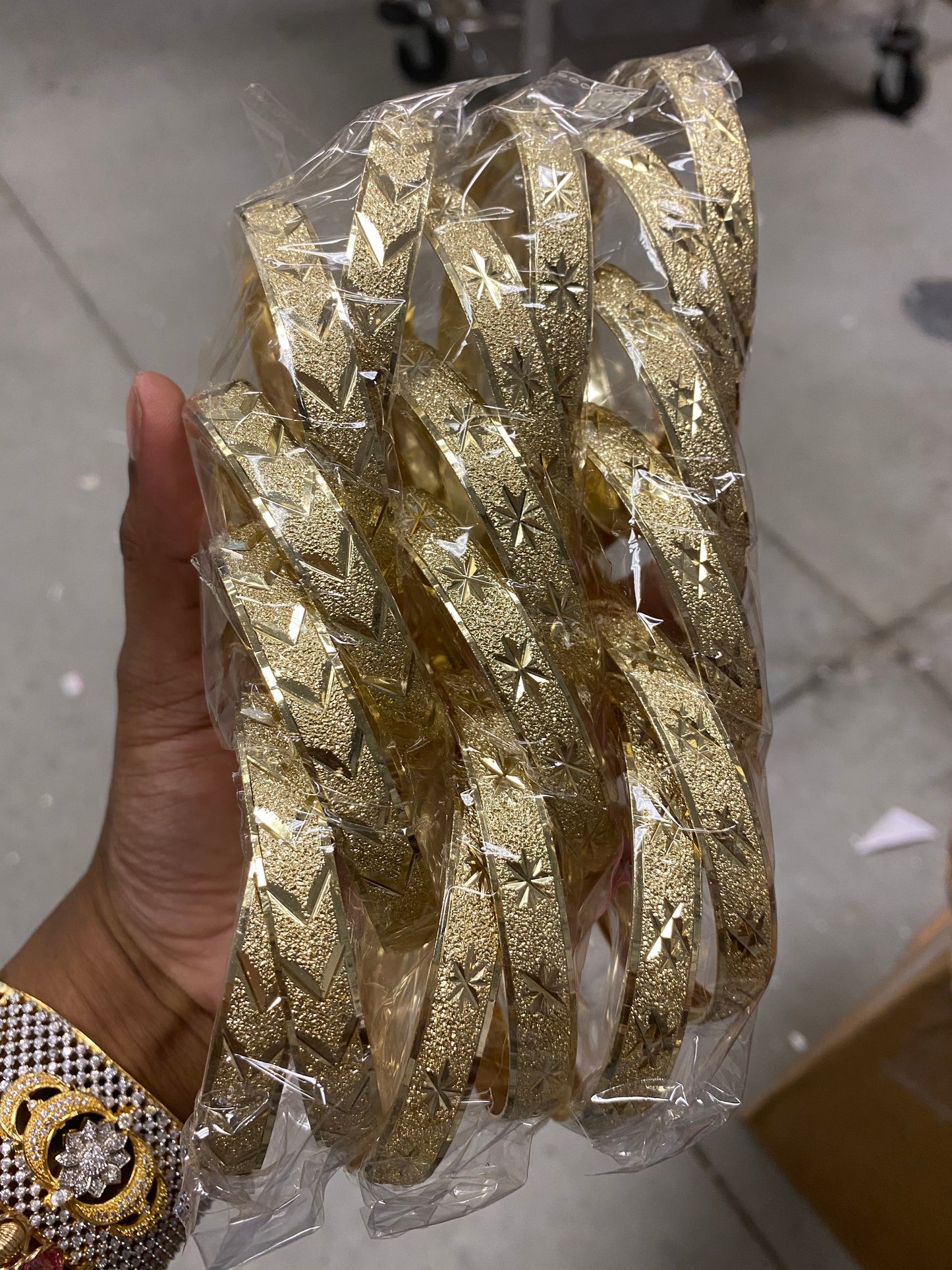 18pcs size 7/6/5…10mm Diamond Cut