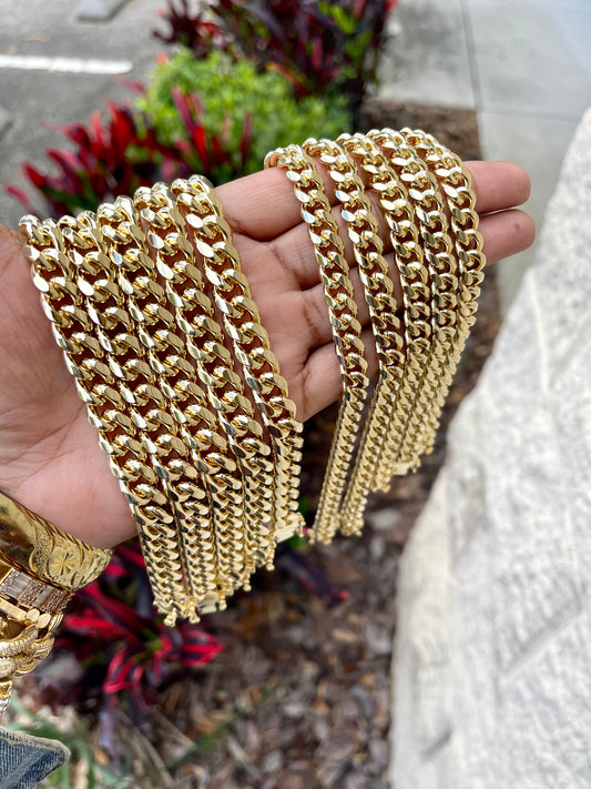 Cuban Bracelets Size 9/ 8&10mm