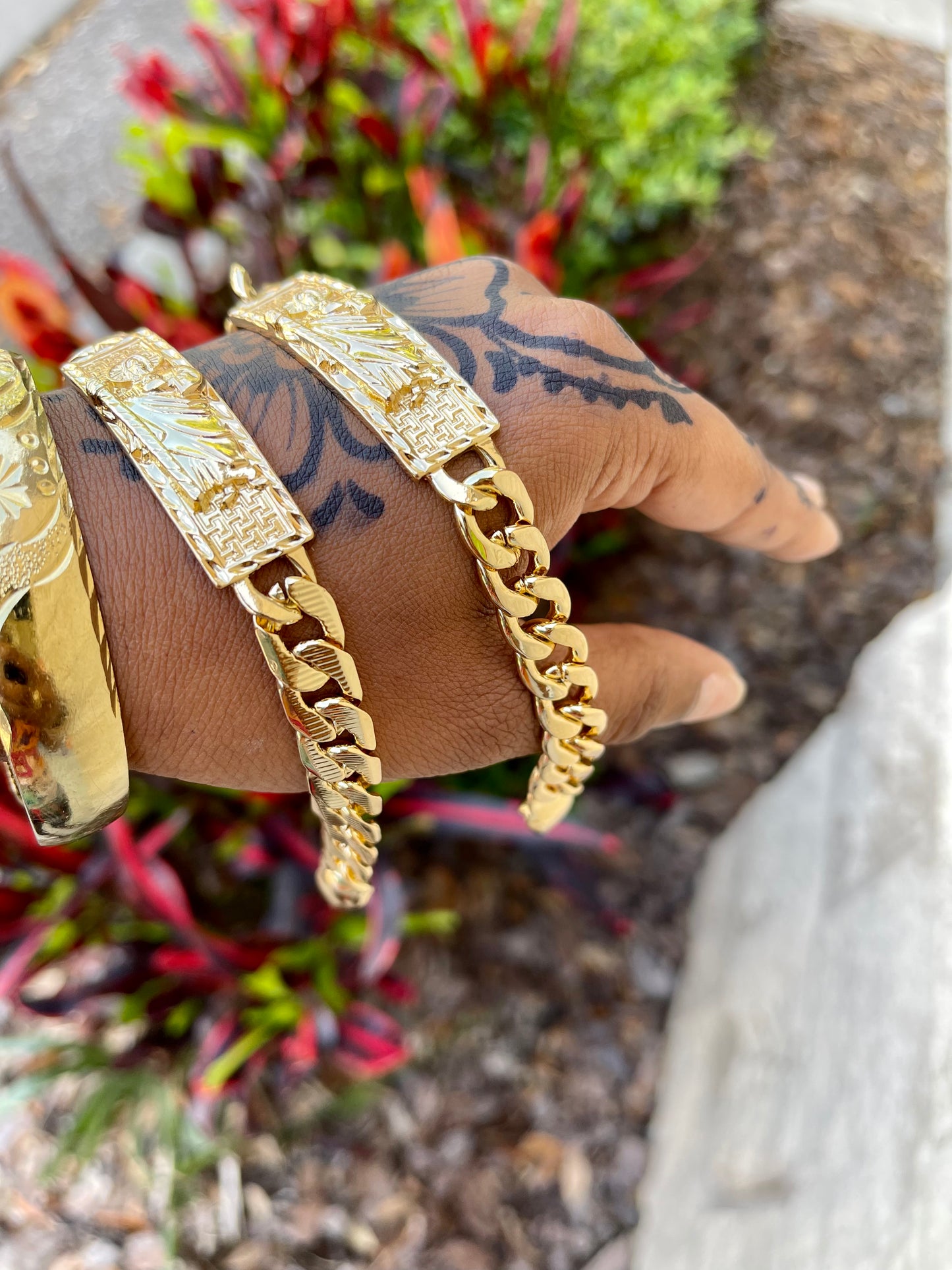 San Judas Bracelets..Fluffy Wrist